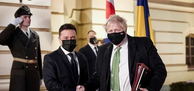 Ukrayna Devlet Başkanı Vladimir Zelenskiy: Boris Johnson’la Rusya’yı kontrol altında tutmanın yollarını görüştük