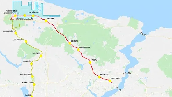 İstanbul Havalimanı-Gayrettepe Metro Hattı'nda test sürüşü yapıldı! Bakan hizmet için tarih verdi - 4