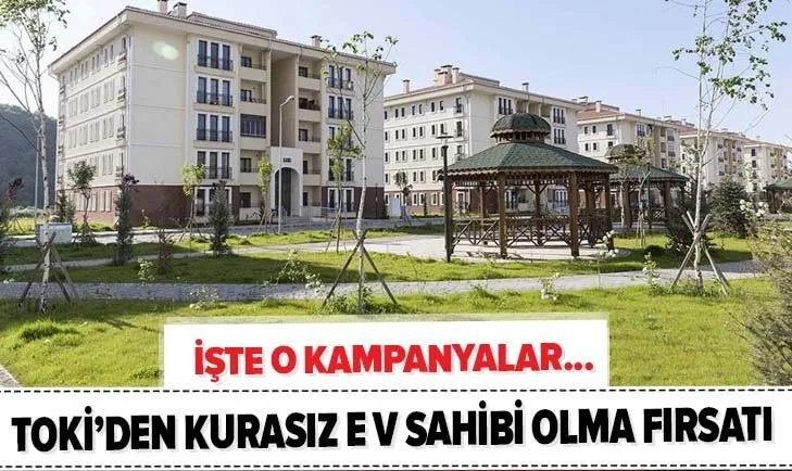 Ayda 390 TL taksitle ev! TOKİ’den dar gelirli ailelere kurasız ev sahibi olma fırsatı! İşte o konutlar
