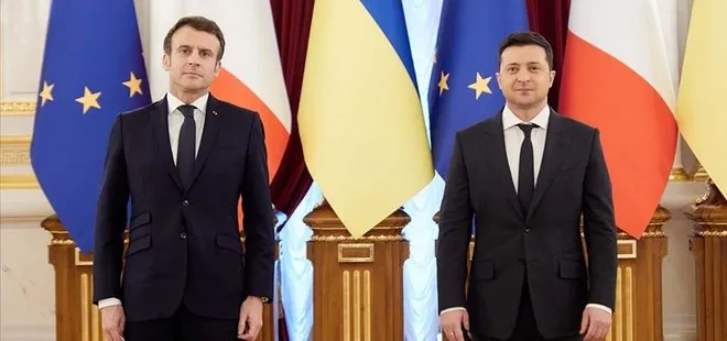 Zelenski ile Macron arasında hava savunmadan inşaata kadar bir dizi işbirliği planı