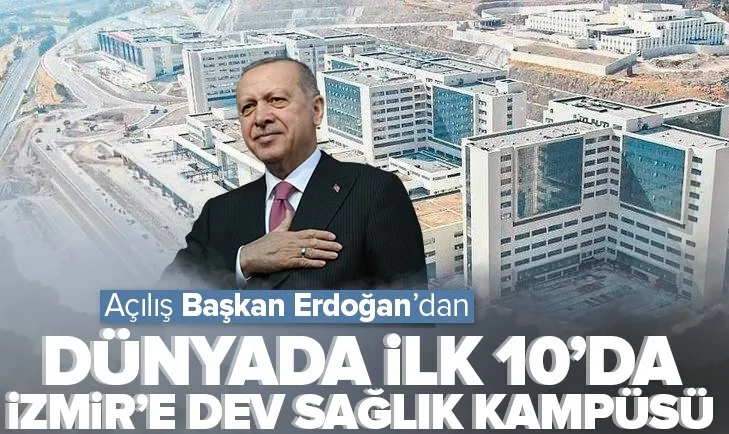 İzmir’e Ege’nin en büyüğü dev sağlık kampüsü! Bayraklı Şehir Hastanesi açılıyor