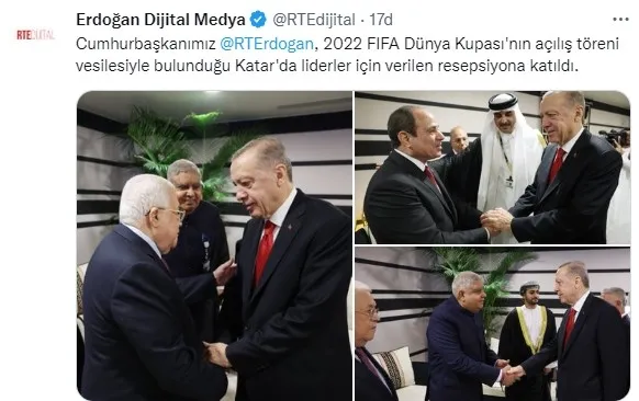 Son dakika: Başkan Erdoğan Katar’da Mısır Cumhurbaşkanı Sisi ile görüştü | Türkiye ile Mısır ilişkileri için normalleşme adımı