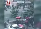 CHP ve HDP’liler üç hilal taşıyan otomobile saldırdı!