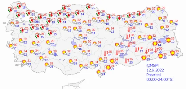 1662561249051.png Kış mevsimi kapıya yanaşıyor! Sıcaklıklar düşüyor sağanak yağış geliyor! Meteoroloji gün verdi... İstanbul Ankara İzmir hava durumu - 10