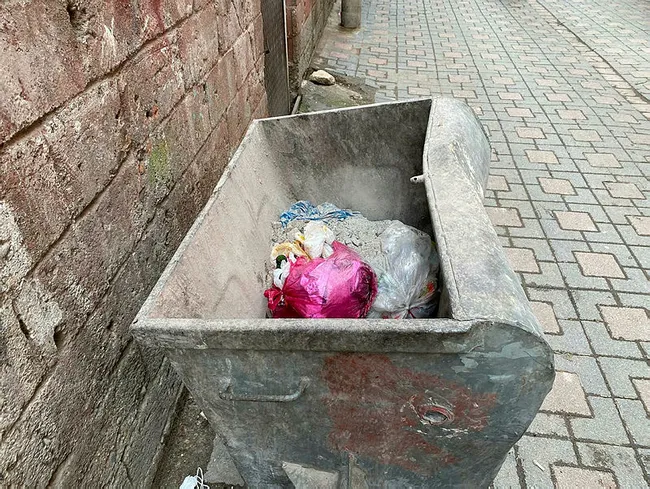Diyarbakır'da çöp konteynerinde kız bebeğe ait ceset bulundu - 2