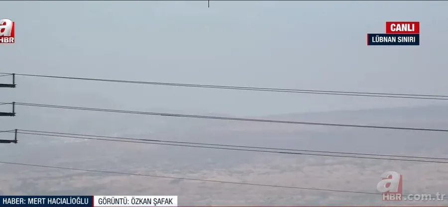 Lübnan-İsrail hattında yüksek tansiyon! Hizbullah İsrail ordusuna ait bir kışlayı vurdu | A Haber ekibi Lübnan sınırından aktardı 9