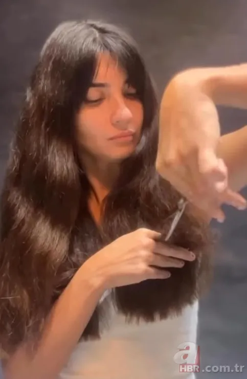 İkiz annesi Tuba Büyüküstün saçlarını kesti! 'Vedalaşma vakti...' 4