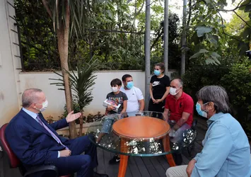 Başkan Erdoğan'dan sürpriz ziyaret