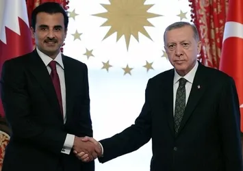 Başkan Erdoğan Katar Emiri ile görüştü!
