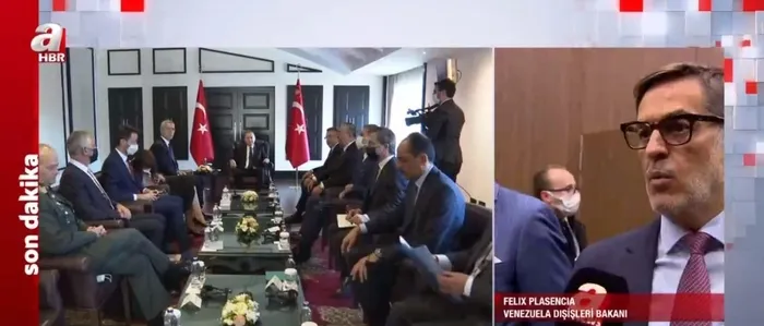 Venezuela Dışişleri Bakanı Felix Plasencia A Haber'e konuştu: Bu Türkiye'nin başarısı! Başkan Erdoğan’ı tebrik ediyorum - 1
