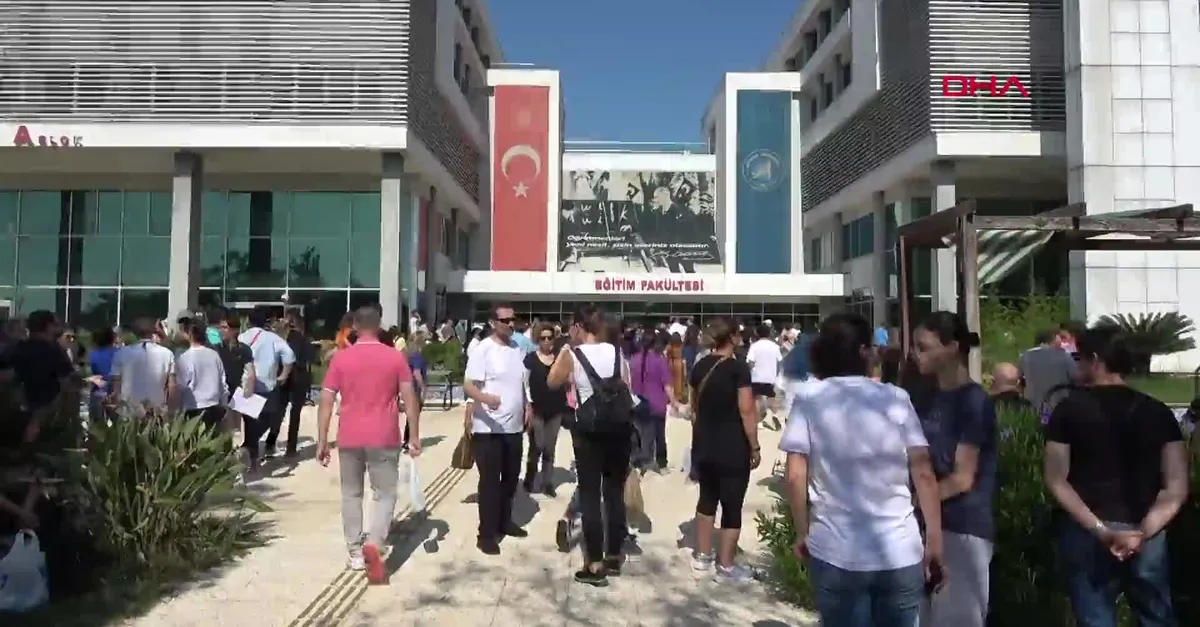 Sınava 7 dakikayla giremedi
