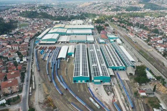 Kurulacak tren fabrikasının 12 hızlı tren seti üretim ve test kapasitesine sahip olacağı açıklandı. (A Haber arşiv)