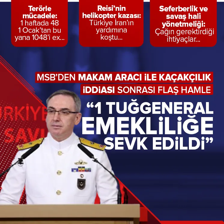 MSB’den flaş açıklama: Soruşturma sürüyor