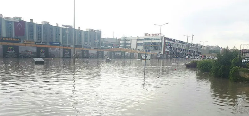 Ankara'da kabus! 15 dakikada bu hale geldi