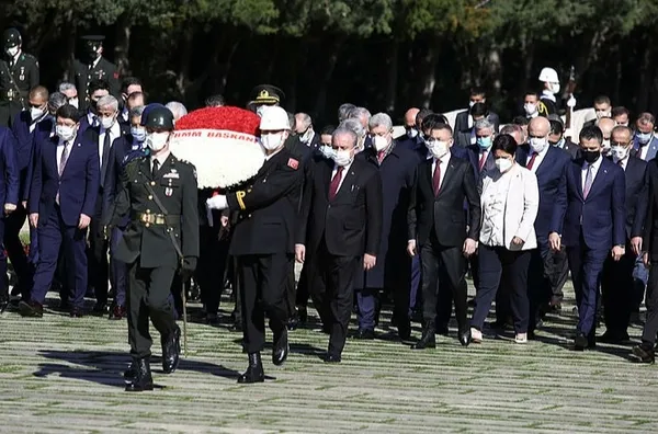 Son dakika: TBMM'nin 101. kuruluş yıl dönümü! Meclis ve Anıtkabir'de tören - 9