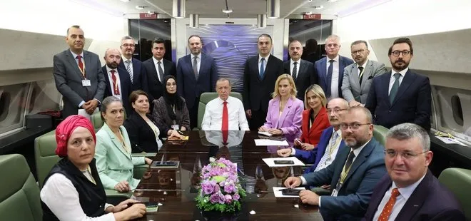 Başkan Erdoğan’dan Balkan ziyaretleri dönüşü uçakta kritik açıklamalar! Kılıçdaroğlu’na sert tepki: Sen kimsin