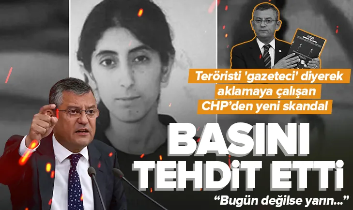 CHP şimdi de gazetecileri tehdit etti