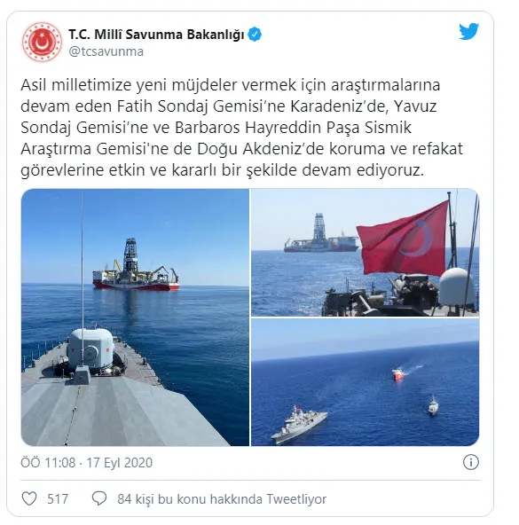 Son dakika: MSB paylaştı! Doğu Akdeniz'den sıcak görüntüler: Yeni müjdeler yolda - 1