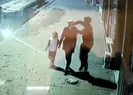 Her şey küçük kızının gözleri önünde oldu!