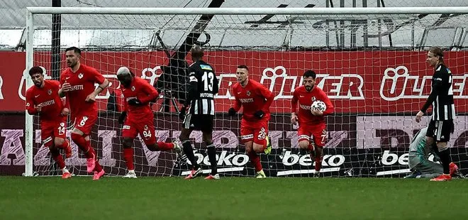 Beşiktaş, 4 maç sonra gol yedi