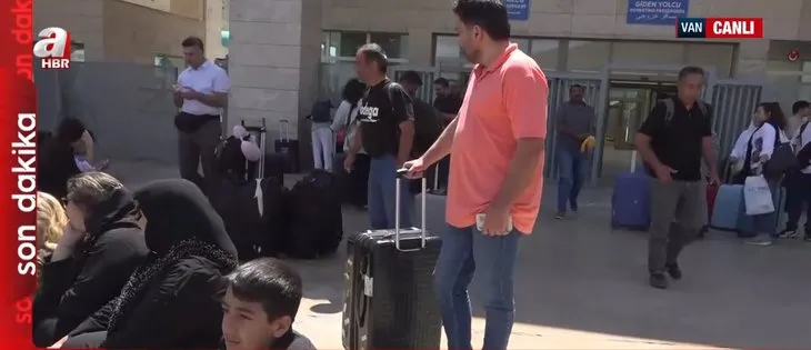 A Haber Türkiye’nin İran’a açılan sınır kapısında! Türkiye-İran sınırında yoğunluk var mı?