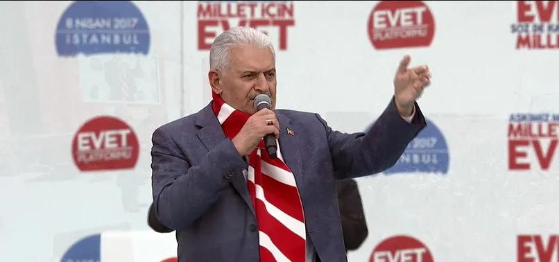 Başbakan Binali Yıldırım: Madem yalandı, milyonlara neden yalan söyledin!