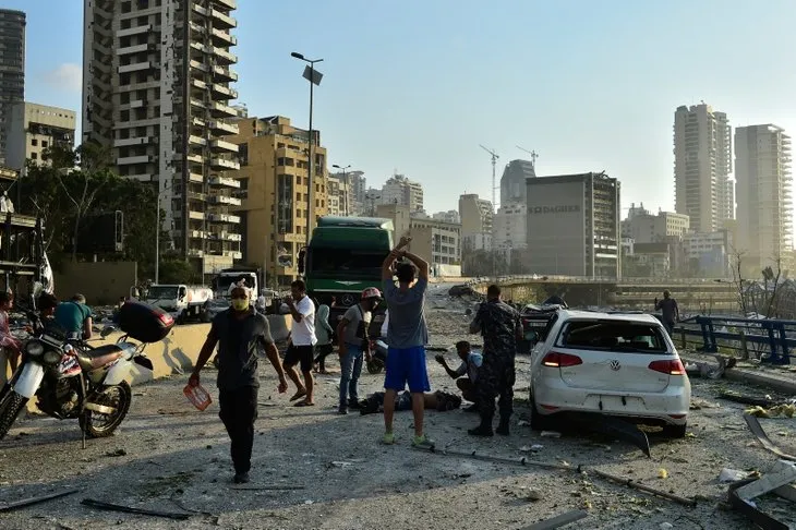 Beyrut’ta insanlık dramı! Korkunç patlamada ölü sayısı artıyor