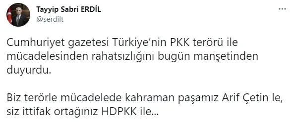 Son dakika: İçişleri Bakanı Süleyman Soylu'dan Cumhuriyet gazetesinin yalan haberine sert tepki - 8