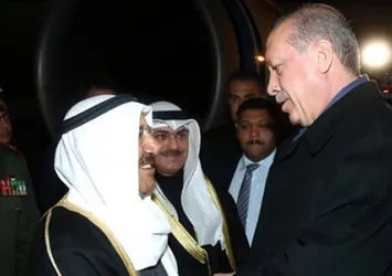 Erdoğan bizzat karşıladı! Kuveyt emiri Ankara'da