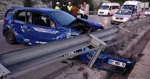 Burdur’da feci kaza: 5 yaralı