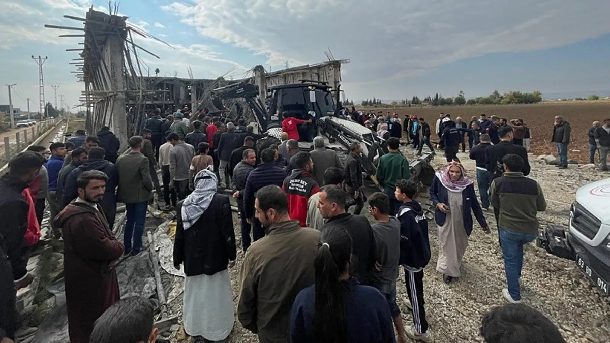 Şanlıurfa'da inşaattaki göçükten acı haber! 5 işçiden 2'si hayatını kaybetti