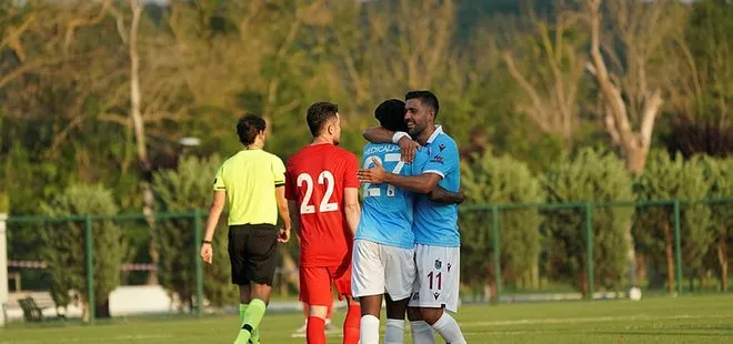 Trabzonspor, Ümraniyespor’u 5-3 mağlup etti