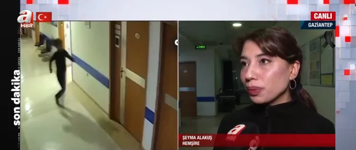 Alkışlar Şeyma hemşireye! Deprem anında verdiği tepki sosyal medyada gündem oldu... O anları A Haber'e anlattı: O an tek düşündüğüm hastalarımdı - 5