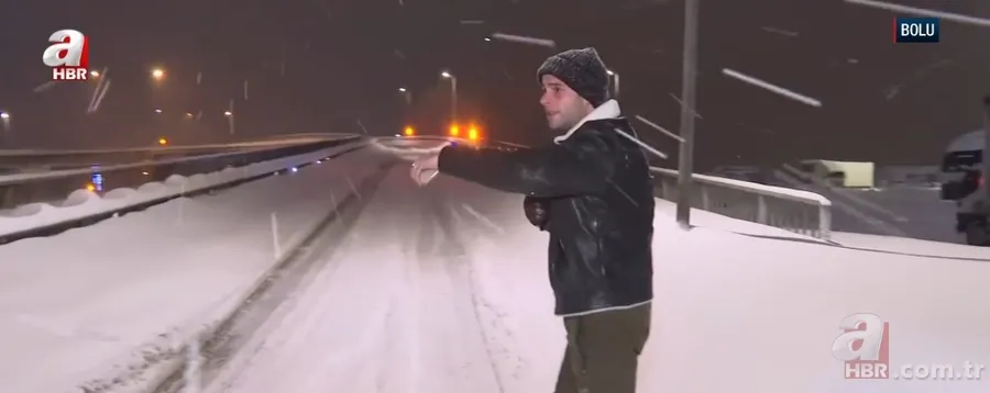 Yurt genelinde kar alarmı! A Haber ekipleri sahada 9