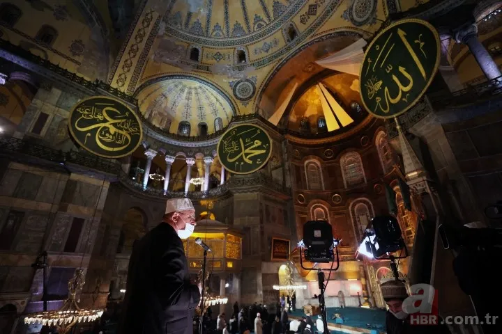 Ayasofya Camii'nde Regaip Kandili coşkuyla idrak edildi 20