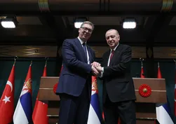 Diplomaside 'Başkan Erdoğan' damgası! Sırbistan Cumhurbaşkanı: O bir dünya lideridir