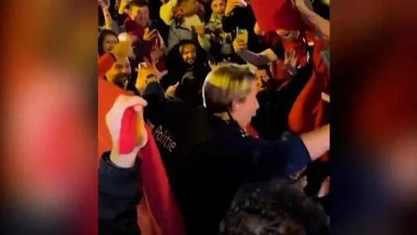 Gülümseten anlar! Bizim Çocukların zaferi Belçika polisine üçlü çektirdi