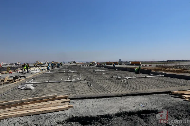 Başkan Erdoğan duyurmuştu! Atatürk Havalimanı'nda başlayan çalışmalar havadan görüntülendi 7