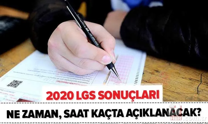 e-Okul LGS sonuçları açıklandı mı? 2020 LGS sonuçları ne zaman, saat kaçta, nereden açıklanacak? 1
