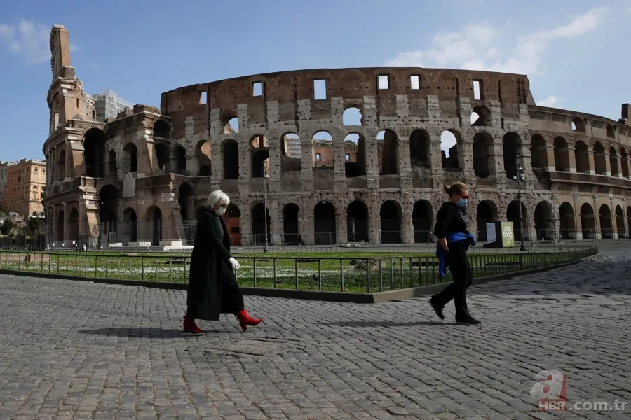 İtalya'dan korkunç koronavirüs bilançosu! İtalya sokaklarından ilginç kareler... 2
