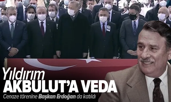 Son dakika: Yıldırım Akbulut'a veda! Cenaze törenine Başkan Erdoğan da katıldı