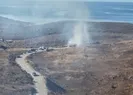 Bozcaadada korkutan yangın