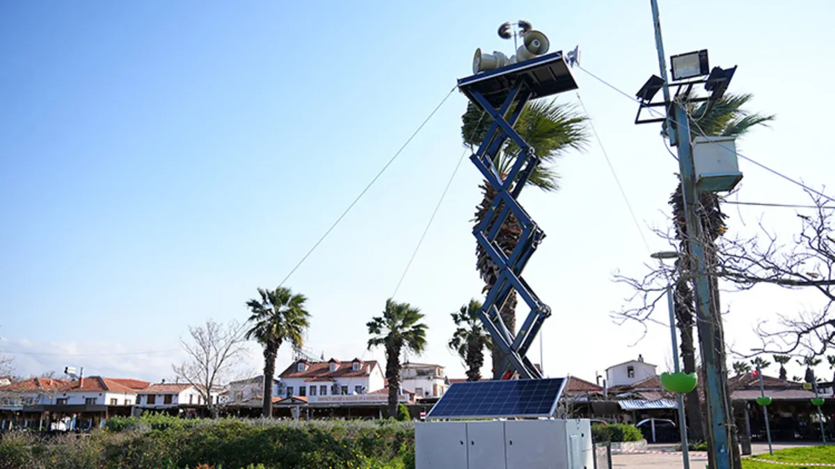 AFAD'dan acil önlem! Seferihisar'da mobil siren uygulaması!