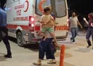Tüfekten çıkan saçmalar baba ve oğluna isabet etti