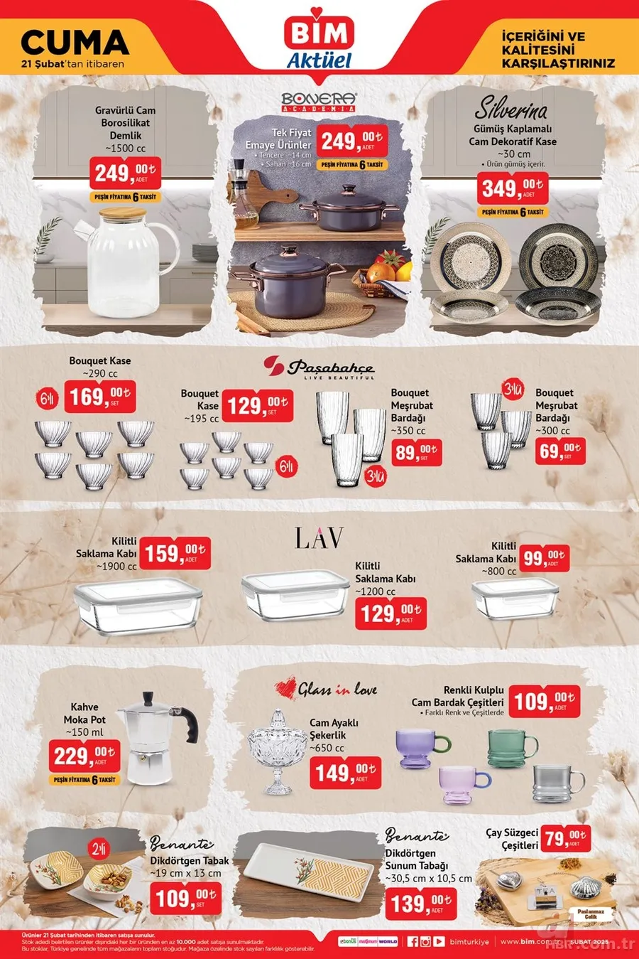 BİM 21 Şubat aktüel kataloğu: Aracı olanlara A'da Z'ye ihtiyaç listesi satışta! 4