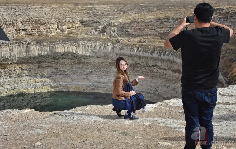 Turistlerin ilgisini çeken Obruk Gölü, turizme kazandırılmayı bekliyor 6