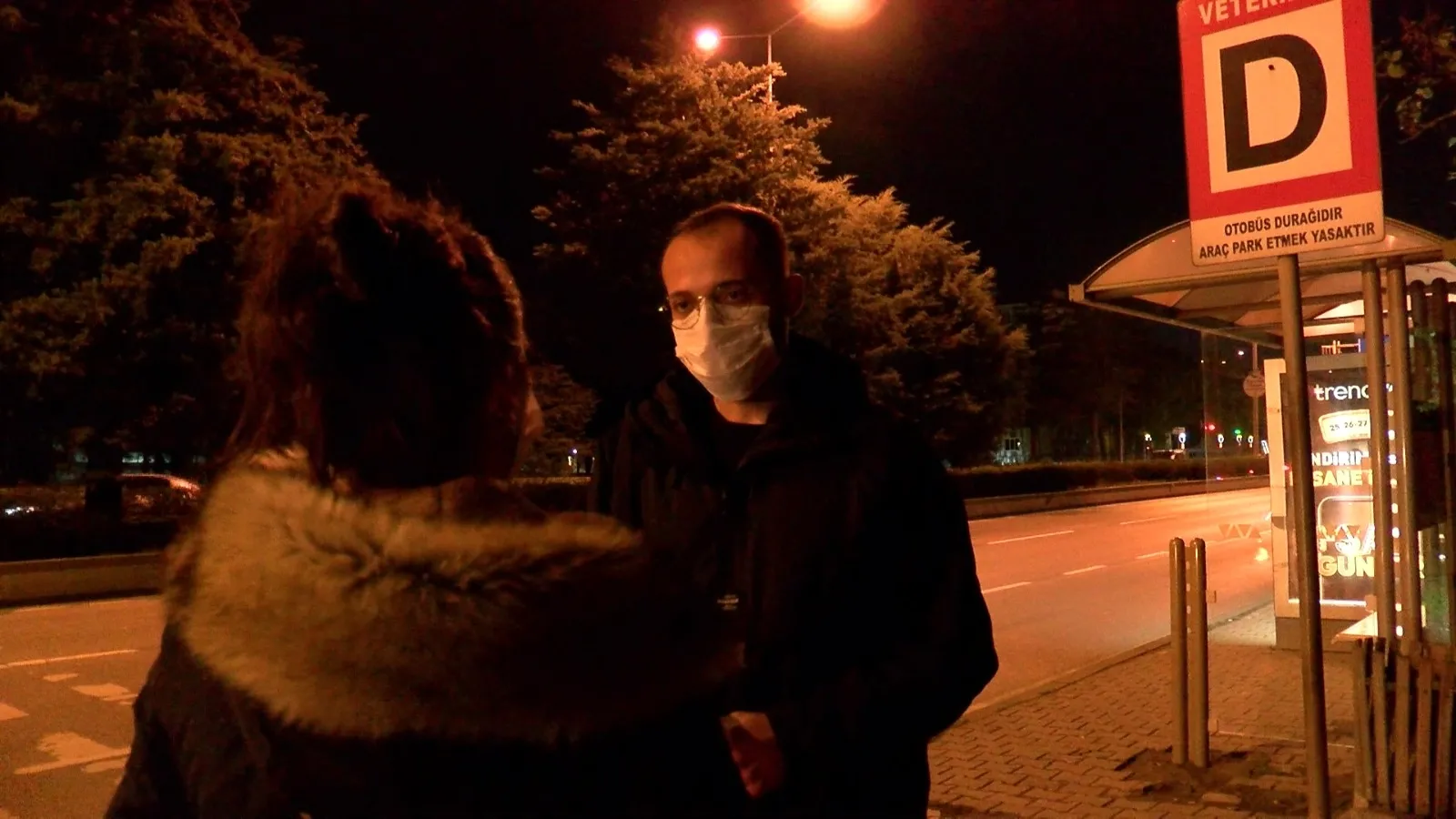 Samsun’da durakta otobüs bekleyen genç kadına taciz