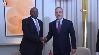 Bakan Fidan İngiliz mevkidaşı ile görüştü!