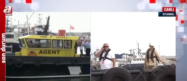 Tahıl krizinde ilk gemi İstanbul’da! Mısır yüklü Razoni gemisi denetlendi! A Haber anbean görüntüledi | İstikamet neresi?