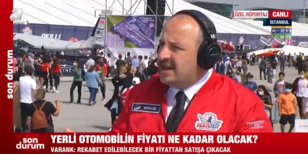 Son dakika: Sanayi ve Teknoloji Bakanı Mustafa Varank TEKNOFEST’te! Bakan Varank A Haber’e konuştu